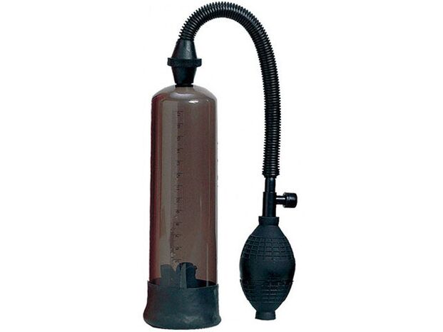 Vacuum pump by hand with pear